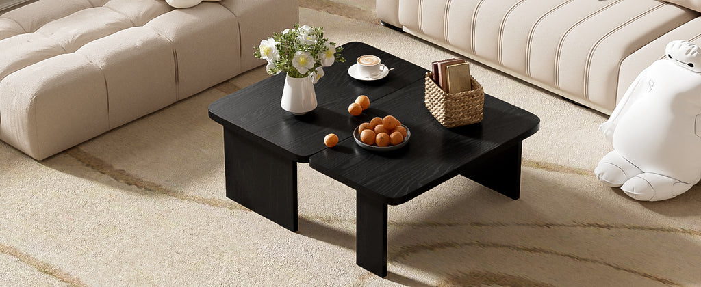 U-Can Modern Minimalist Coffee Table Set