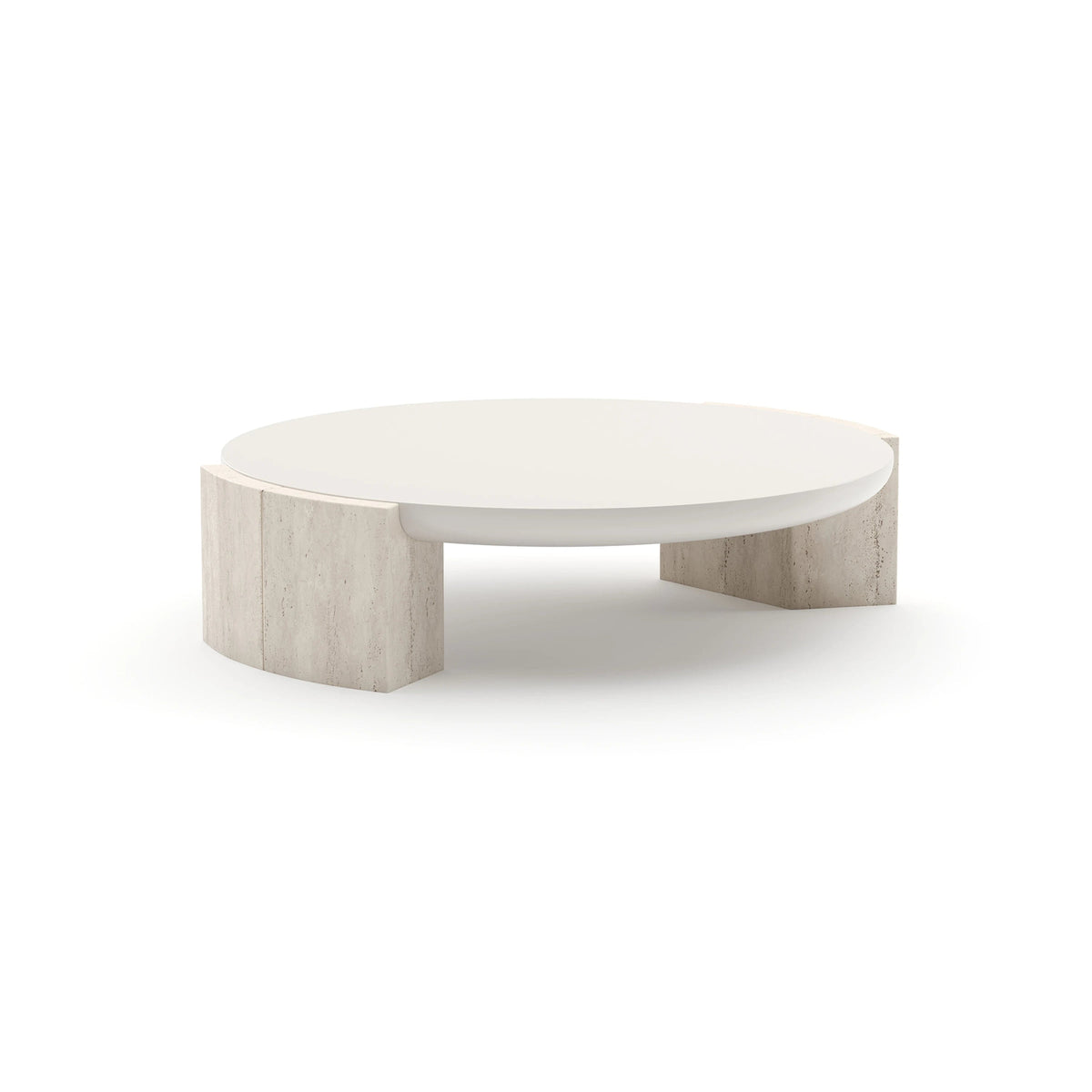 Overlap Round Cocktail Table