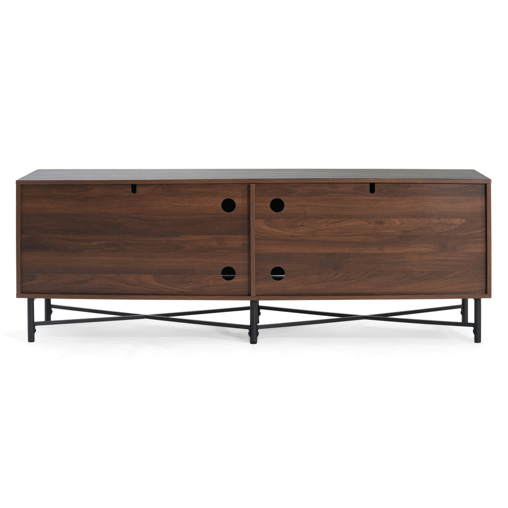 Functional 4-Door TV Cabinet