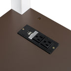 Queen Size Loft Bed With Desk, Open Shelf And Storage Box