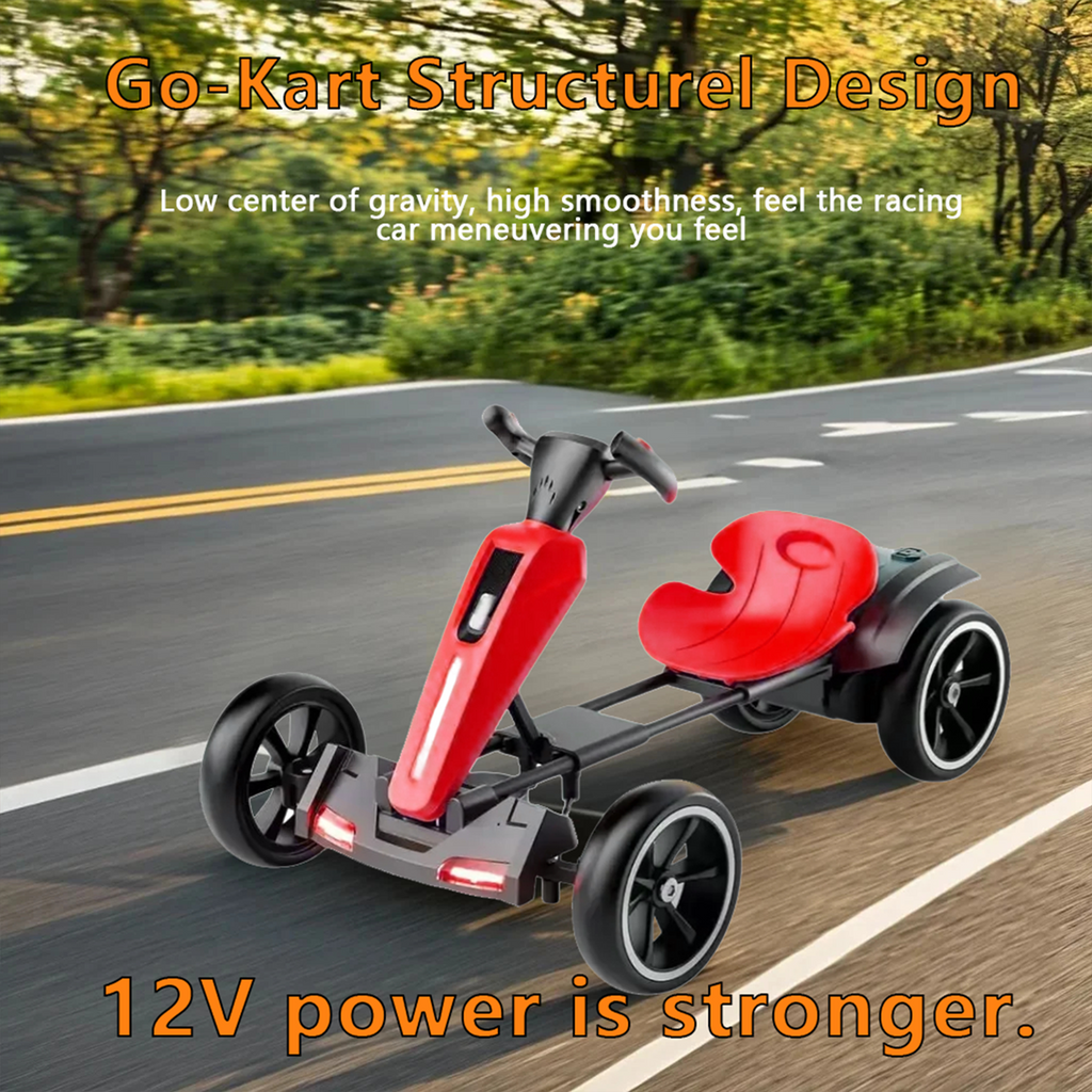 12V Electric Kids Pedal Go Kart
