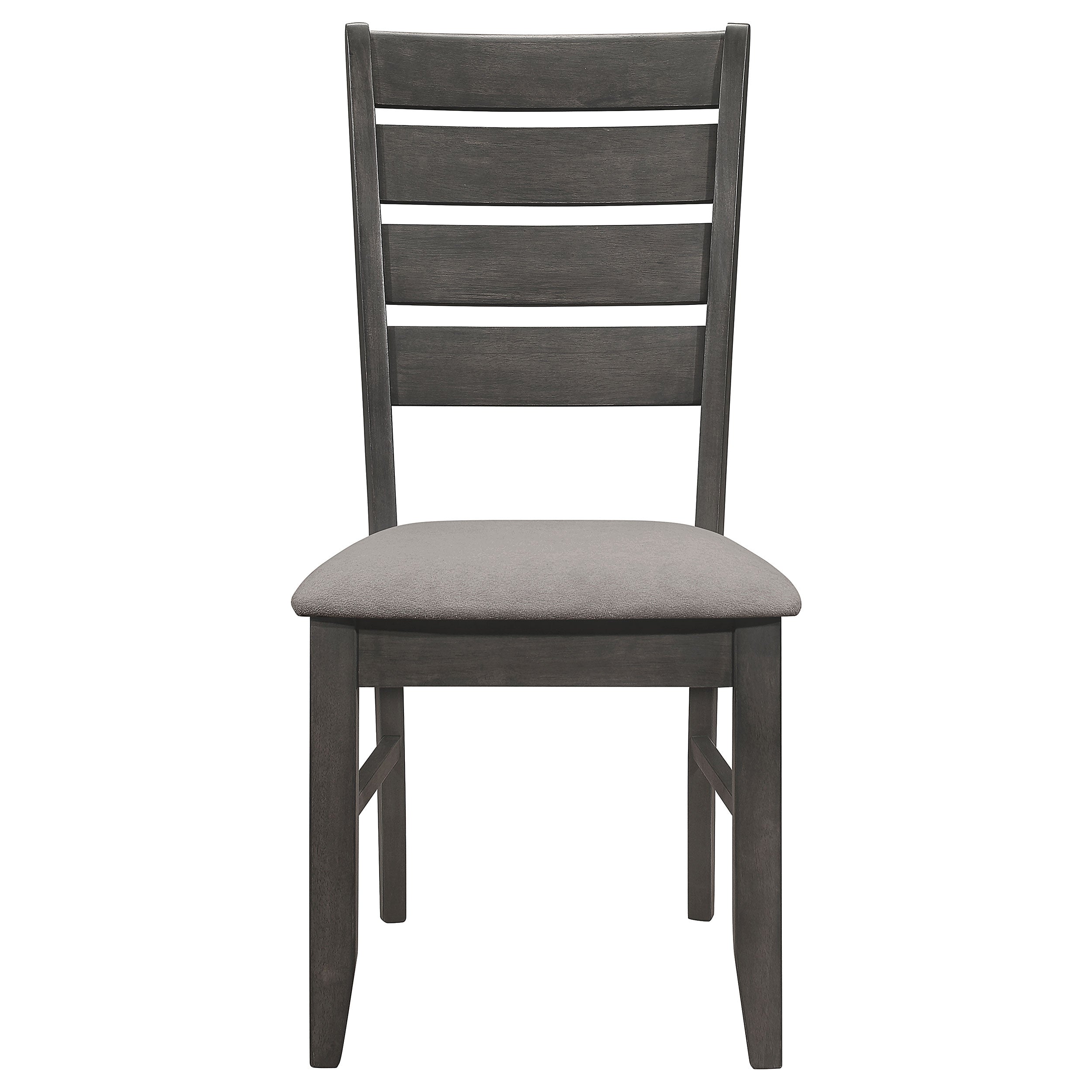 Grey and Dark Dining Side Chair Set