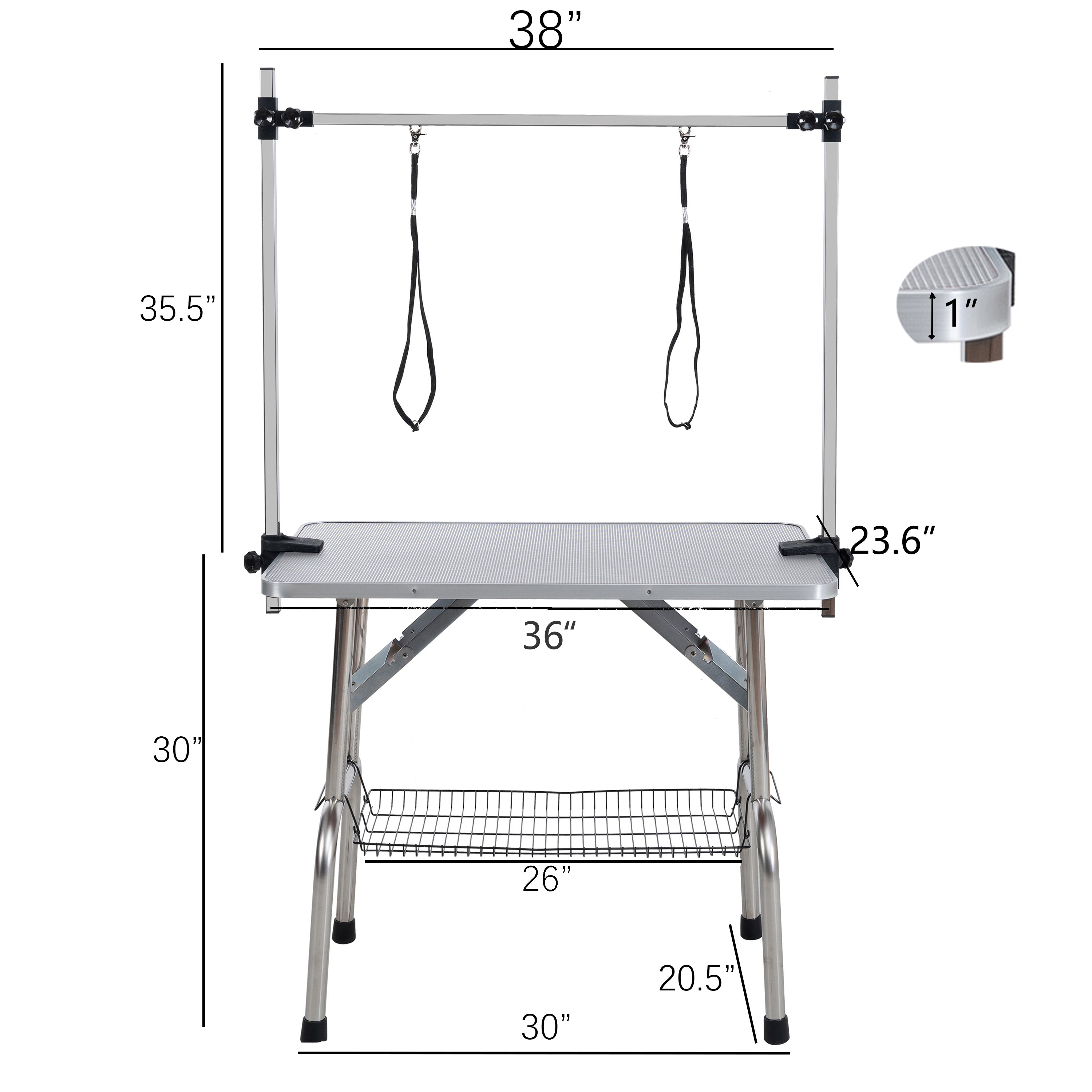 36" Folding Dog Grooming Table
