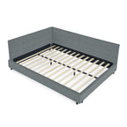 Queen Size Upholstered Tufted Bed Frame