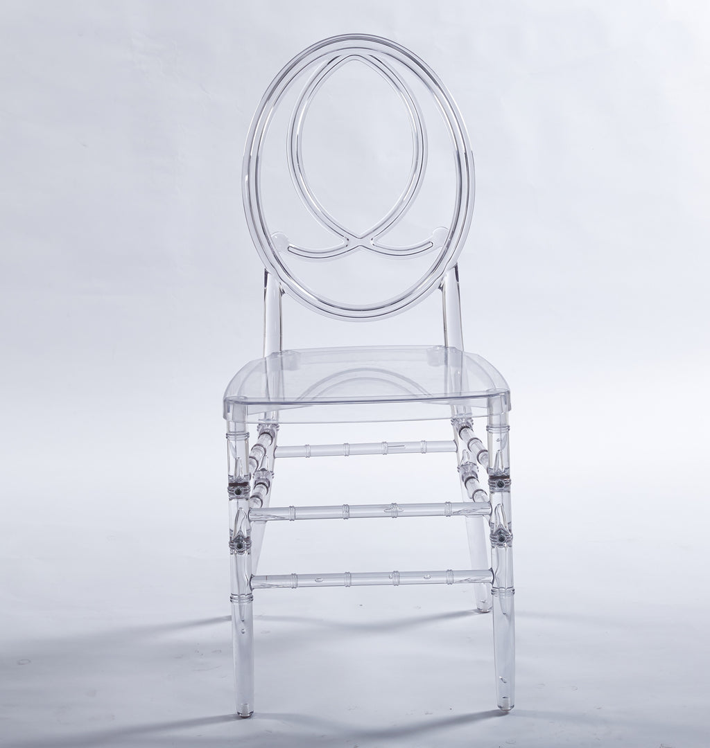Wedding Chair Set of 4 - Durable Plastic Seating