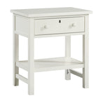 Finley 1-Drawer Storage Nightstand - Antique