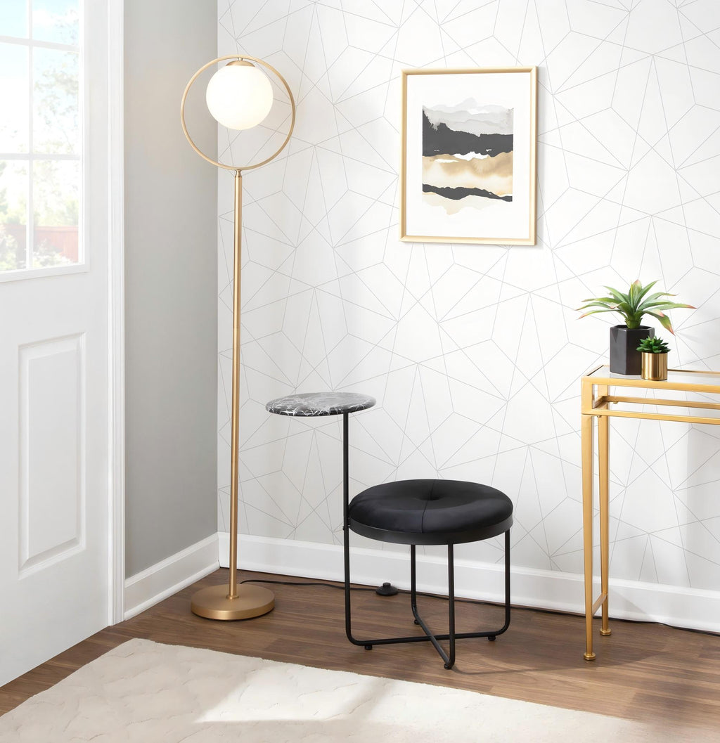 Moon Contemporary Floor Lamp