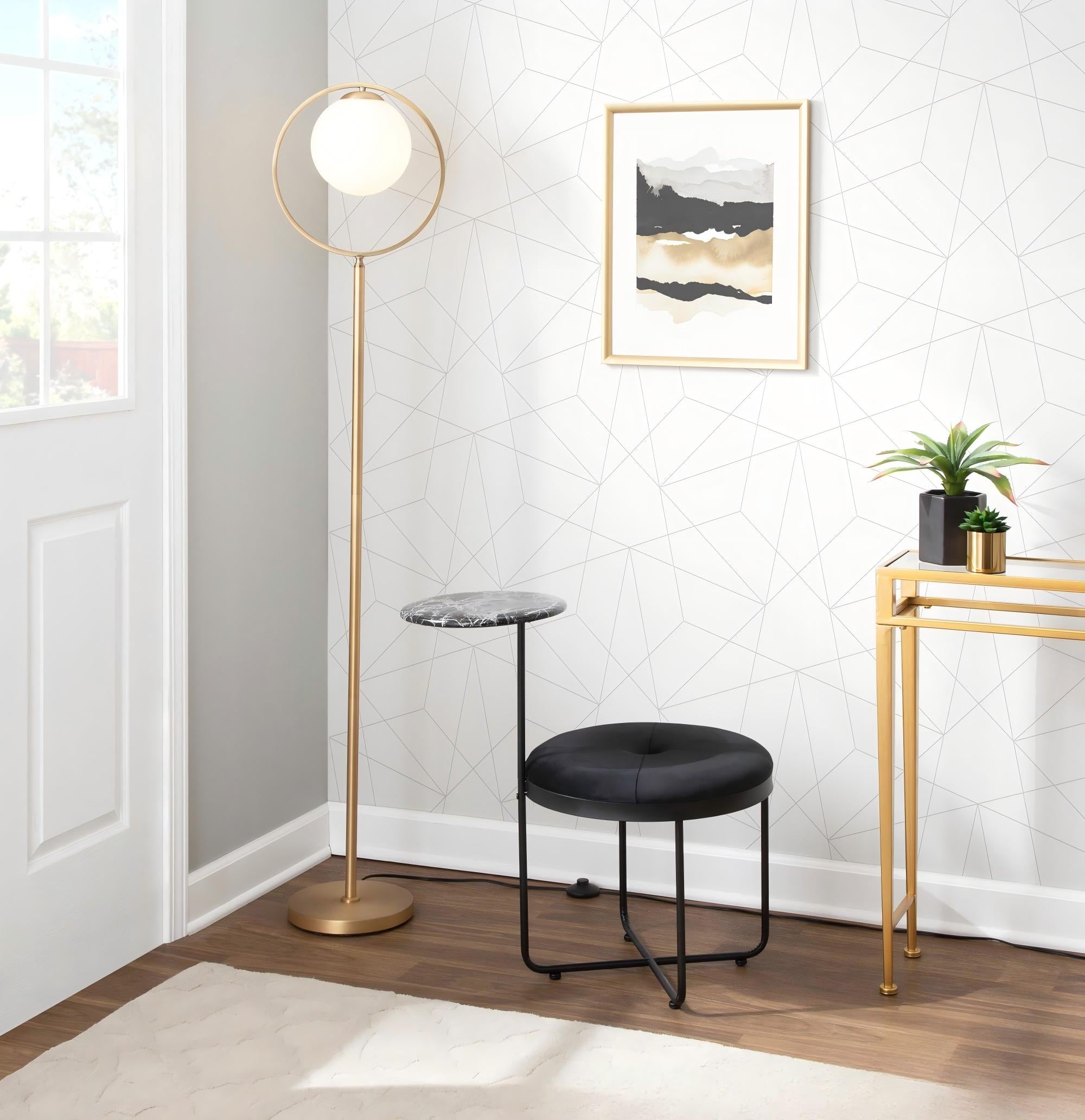 Moon Contemporary Floor Lamp