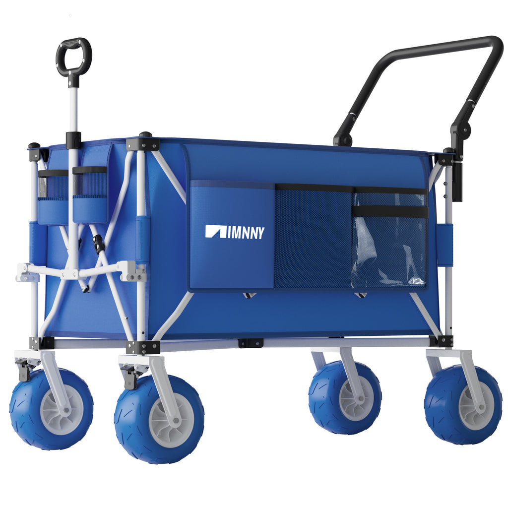 Multi-Functional Push-Pull Folding Wagon Cart