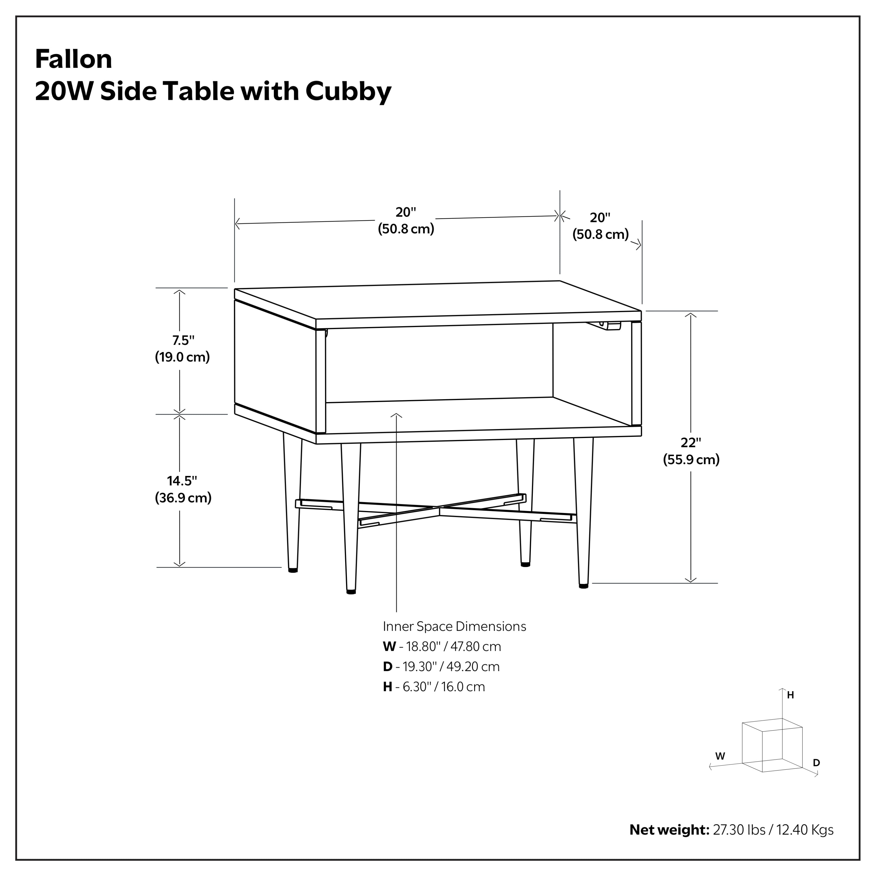 Fallon End Table