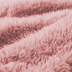 Aviana Ottoman Plush Fabric - Pink