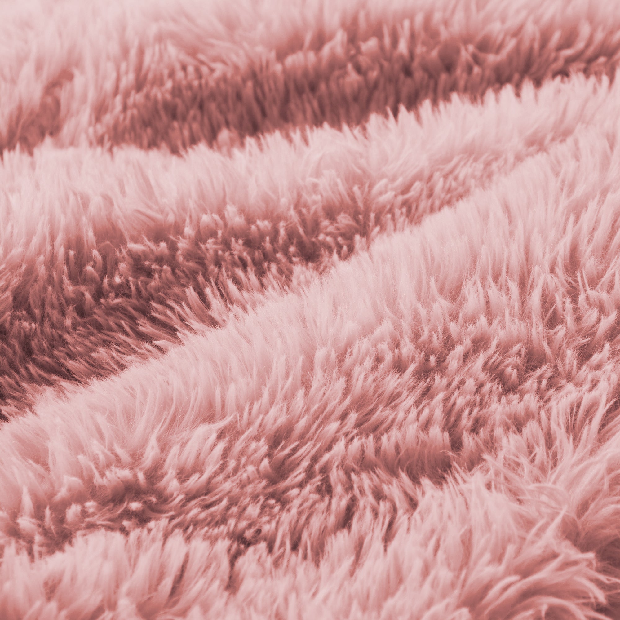 Aviana Ottoman Plush Fabric - Pink