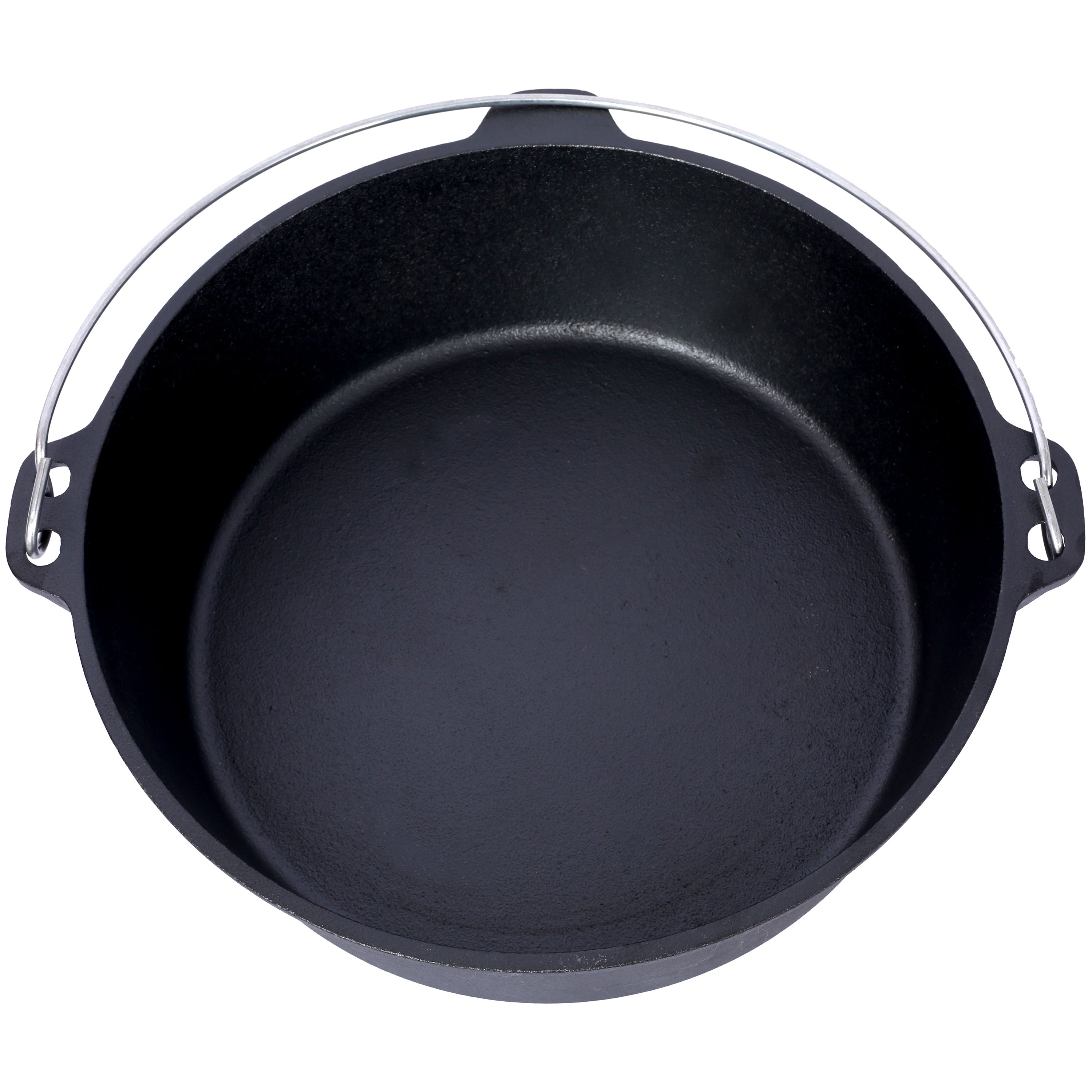 Pre-Seasoned Cast Iron Dutch Oven with Skillet Lid, 6 Quart