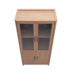 Jodie 31" Bookcase Cabinet in Maple (6-Shelf)