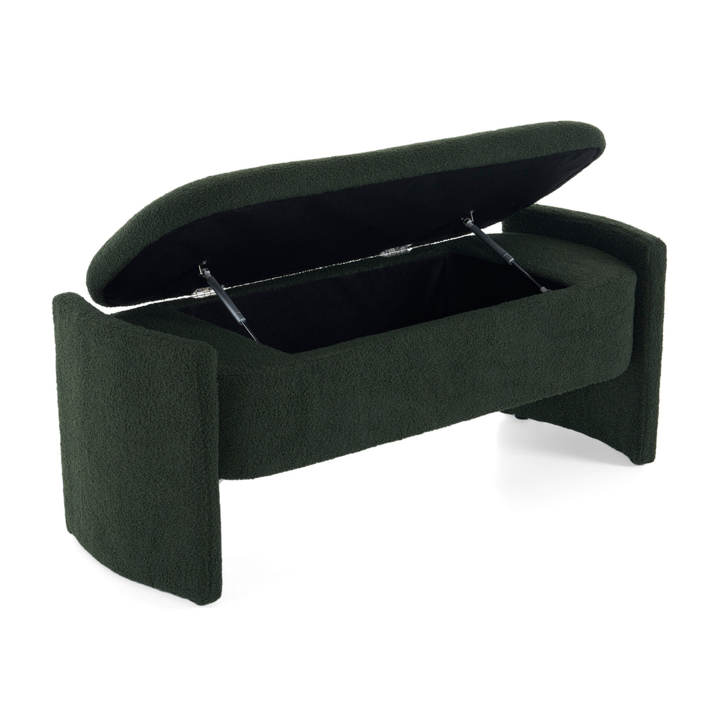 Elegant Long-Shaped Storage Ottoman Bench