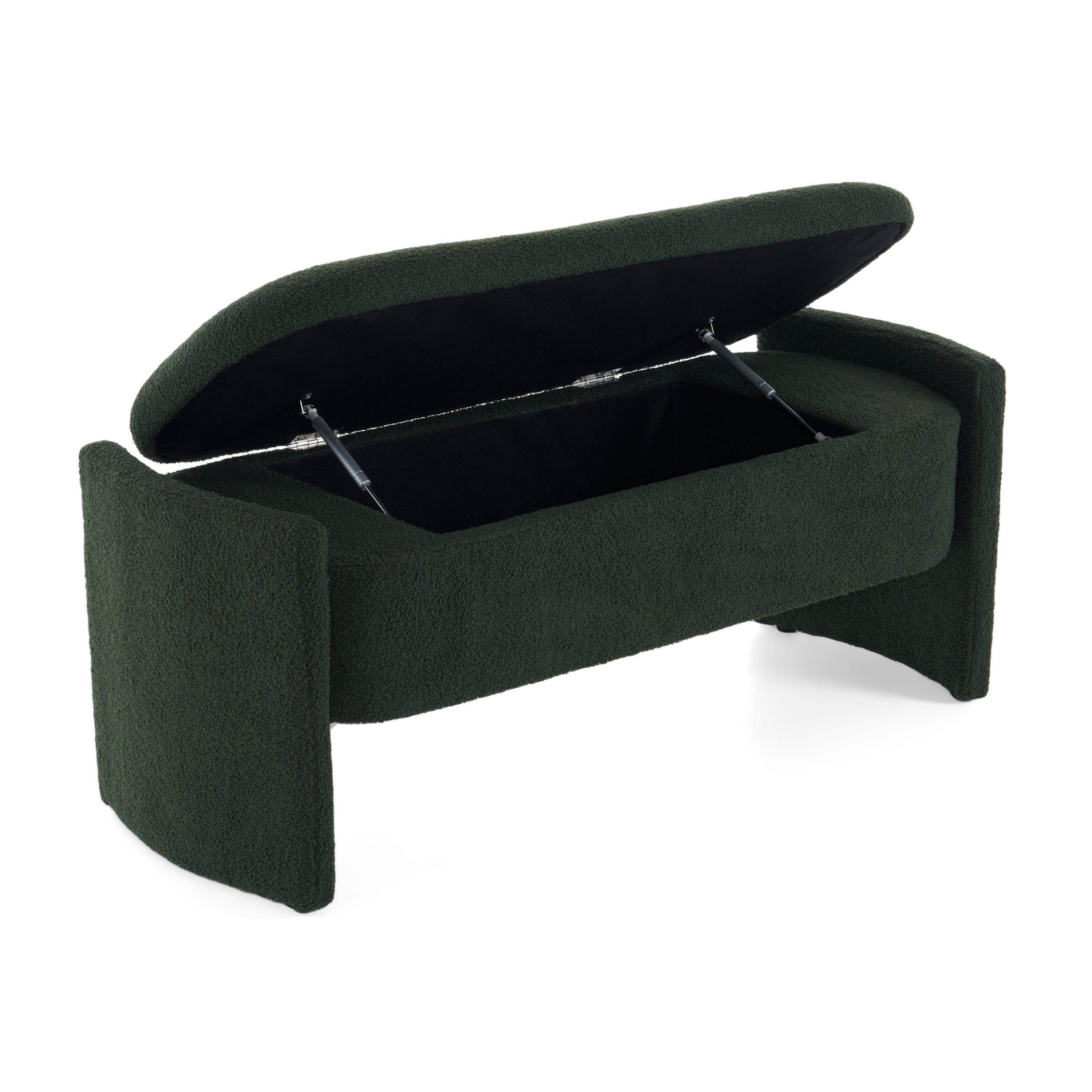 Elegant Long-Shaped Storage Ottoman Bench