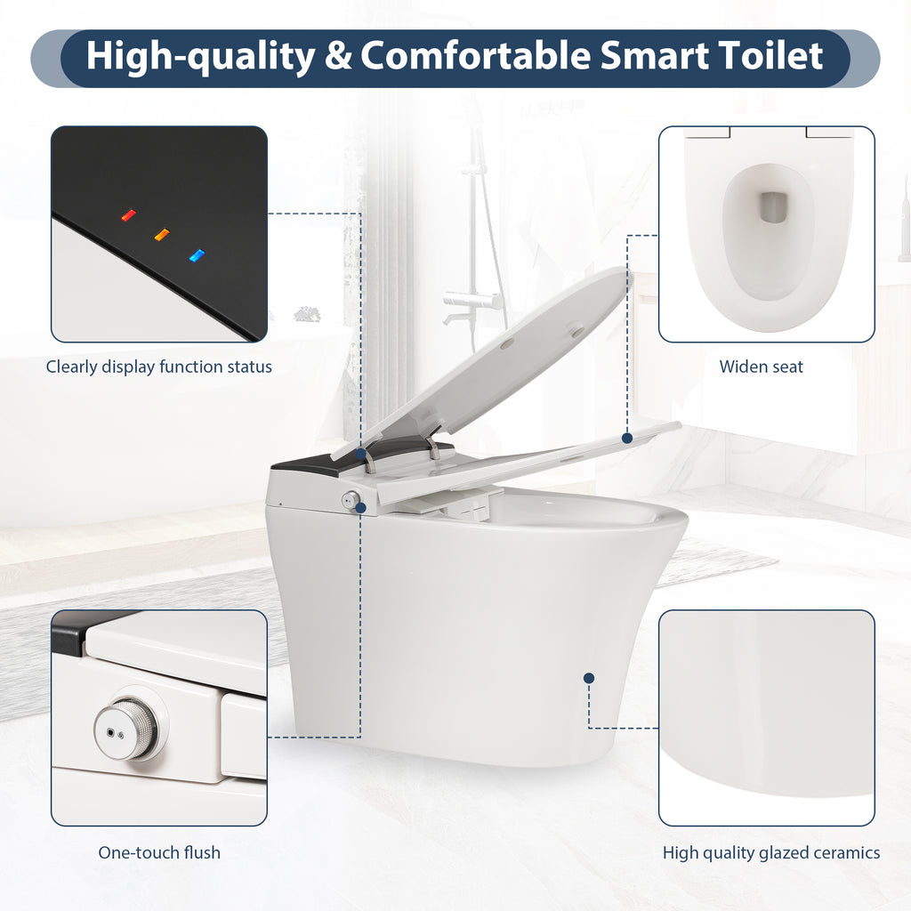 Heated Seat Smart Toilet