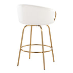 26" Contemporary Counter Stool with Swivel