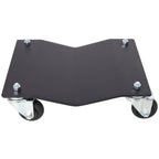 2-Pack 2500lbs Capacity Professional Steel Vehicle Dollies