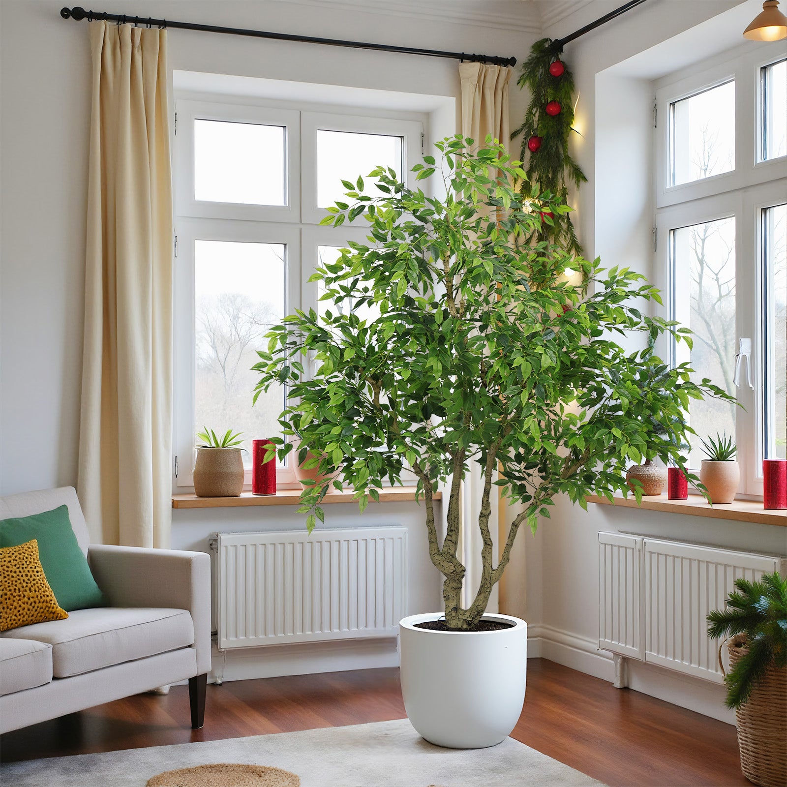 7FT Tall Artificial Banyan Tree