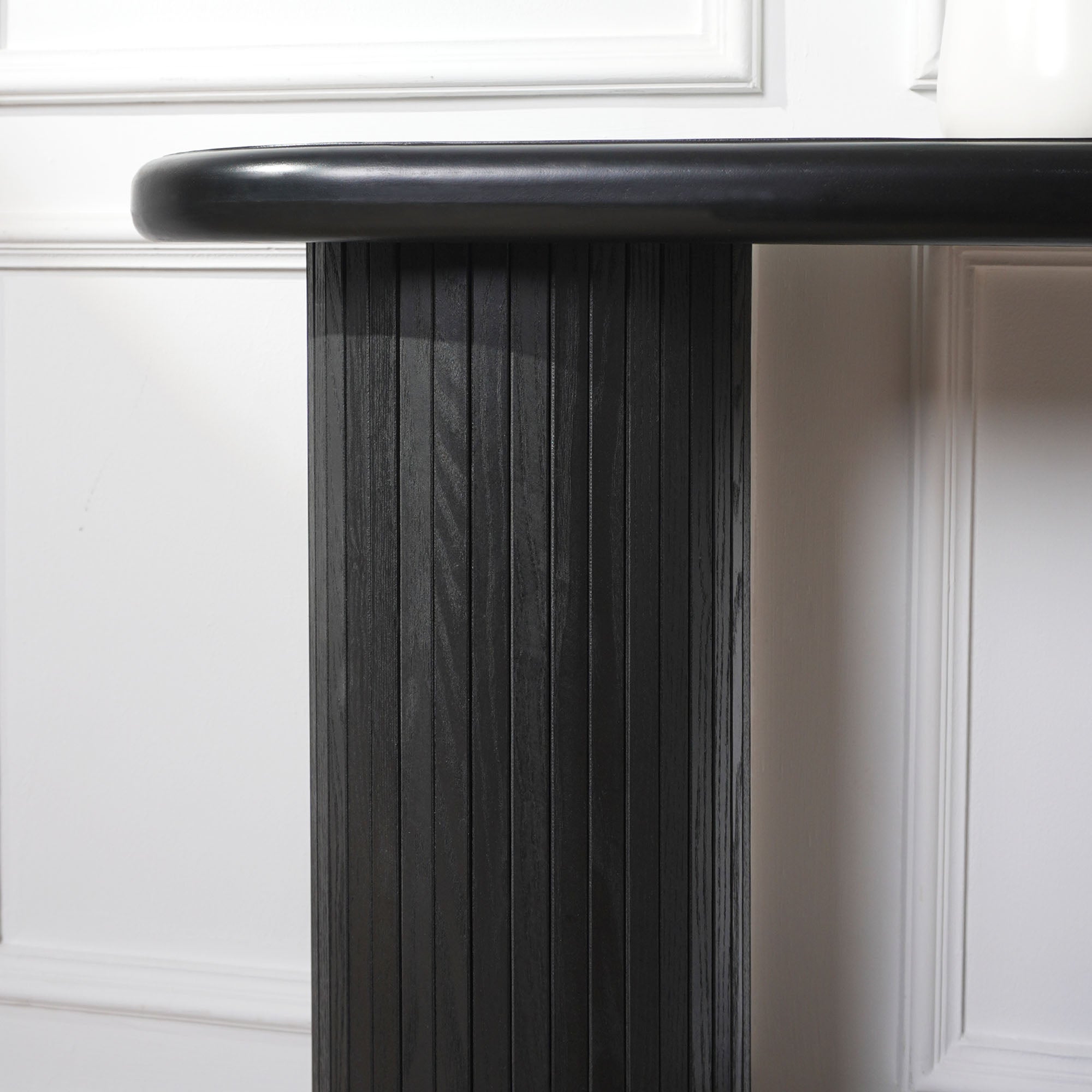 Wood Console Table, Modern
