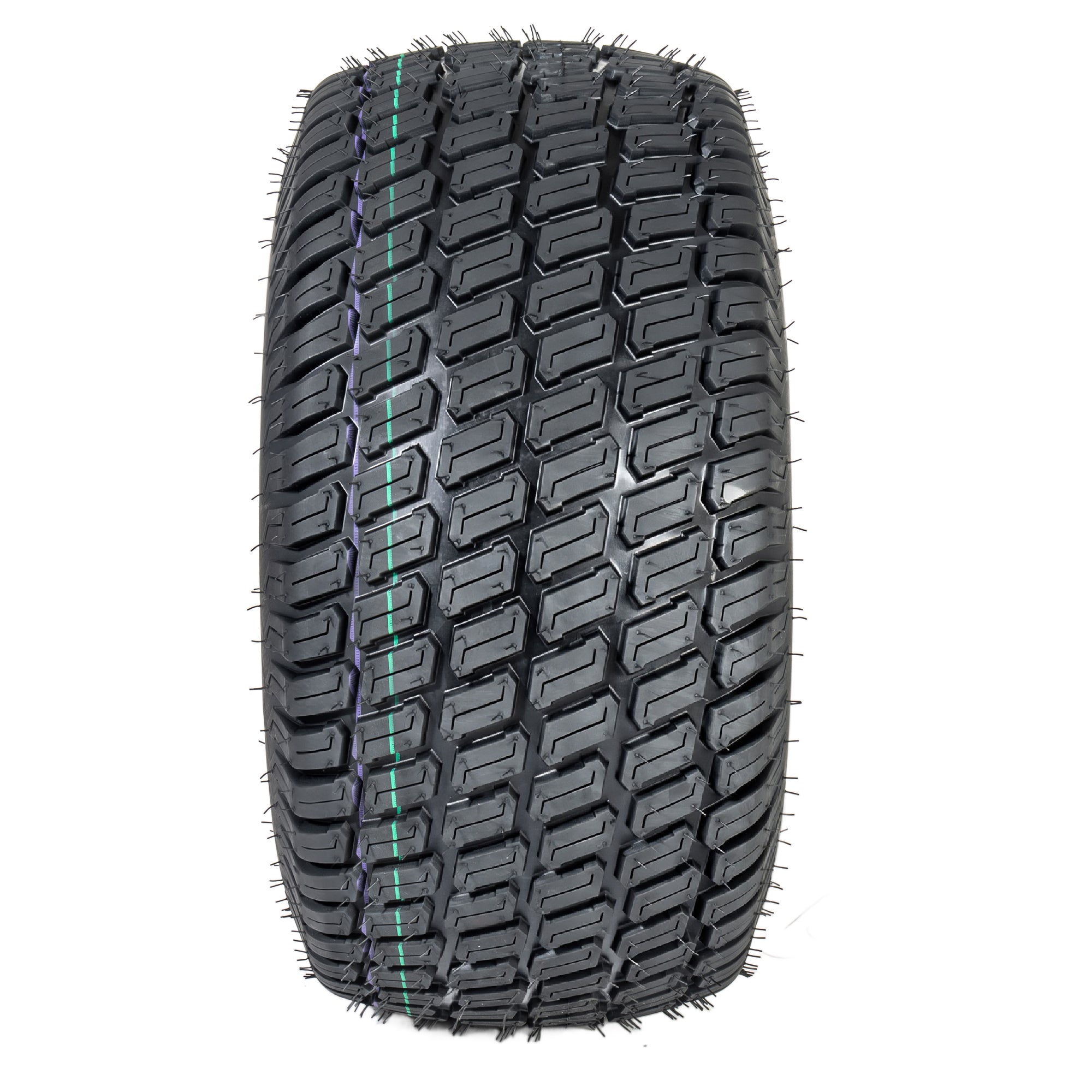 Set of 2 20x10.00-8 Lawn Mower Tires and Wheel Assembly