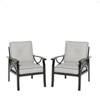 4-Piece Metal Patio Furniture Set