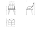 Fifth Avenue Wood Upholstered Dining Chair