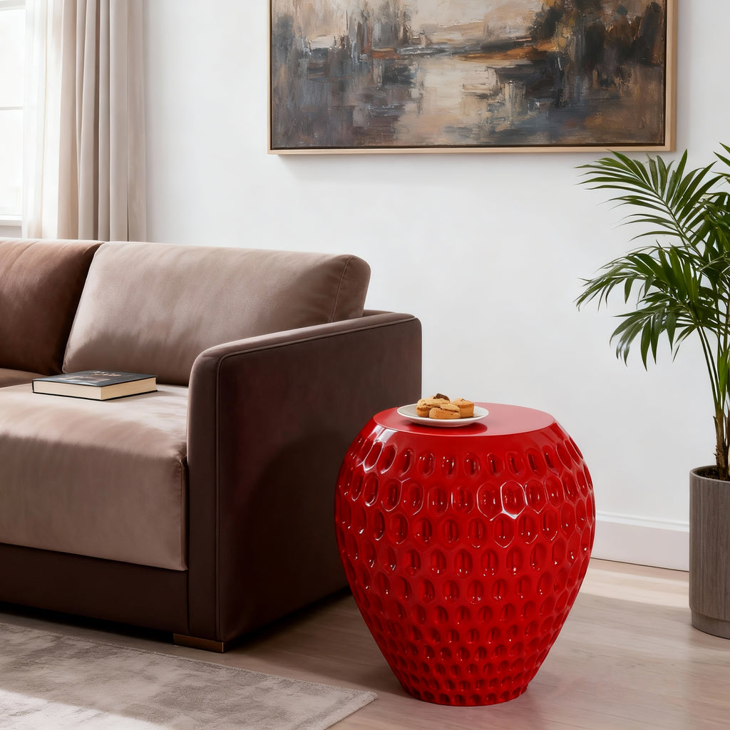 Outdoor Table - Strawberry-Inspired Design