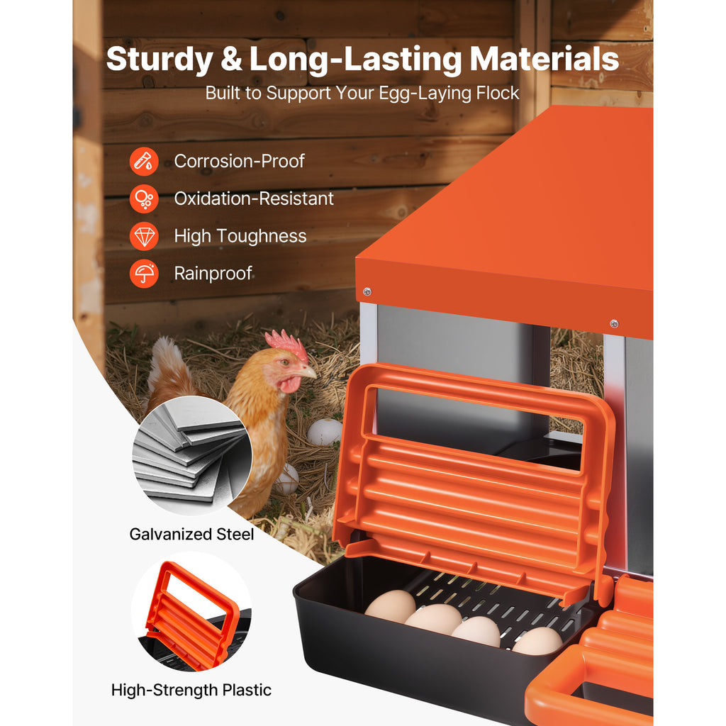 Chicken Nesting Boxes with 2 Compartments