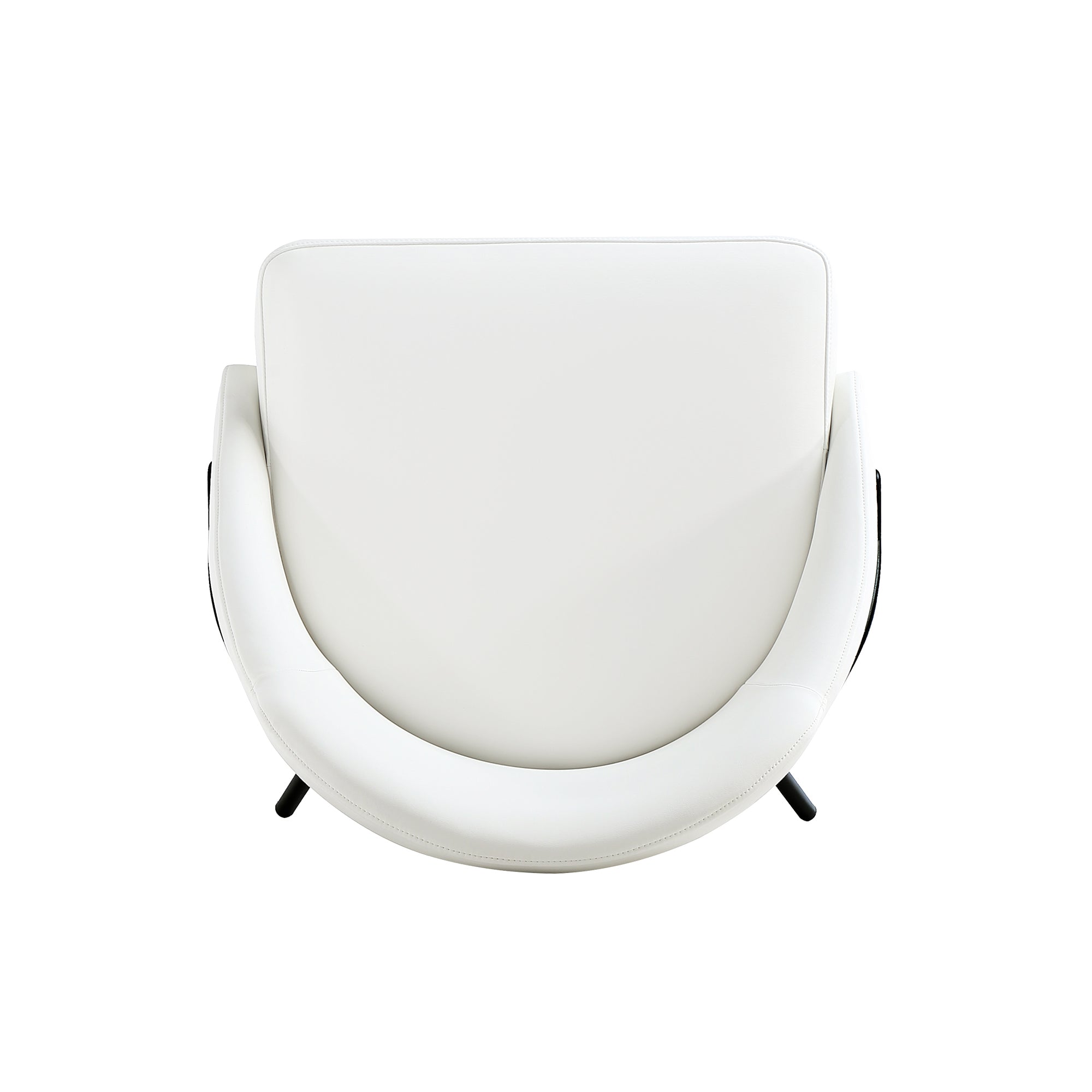 Gracie Metal Vegan Leather Dining Chair