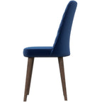 Katie Mid-Century Modern Velvet Dining Chair Set of 2