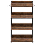 30 Inches 4-Tier Retail Display Rack with Hooks
