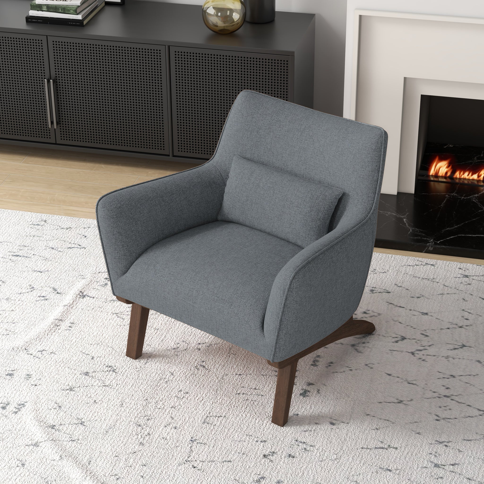Brayden Mid Century Modern Armchair