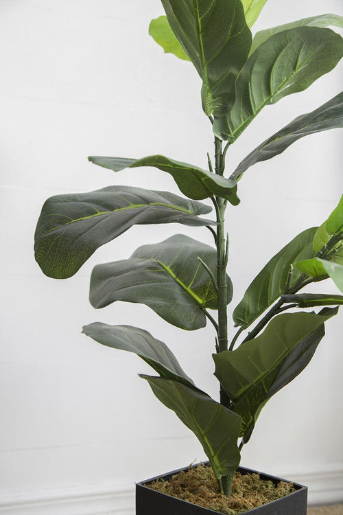 20" x 16" x 35" Artificial Fiddle-Leaf Fig Potted Plant