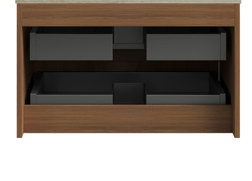 Tilley 30'' Wall-Mounted Cabinet with 2 Drawers