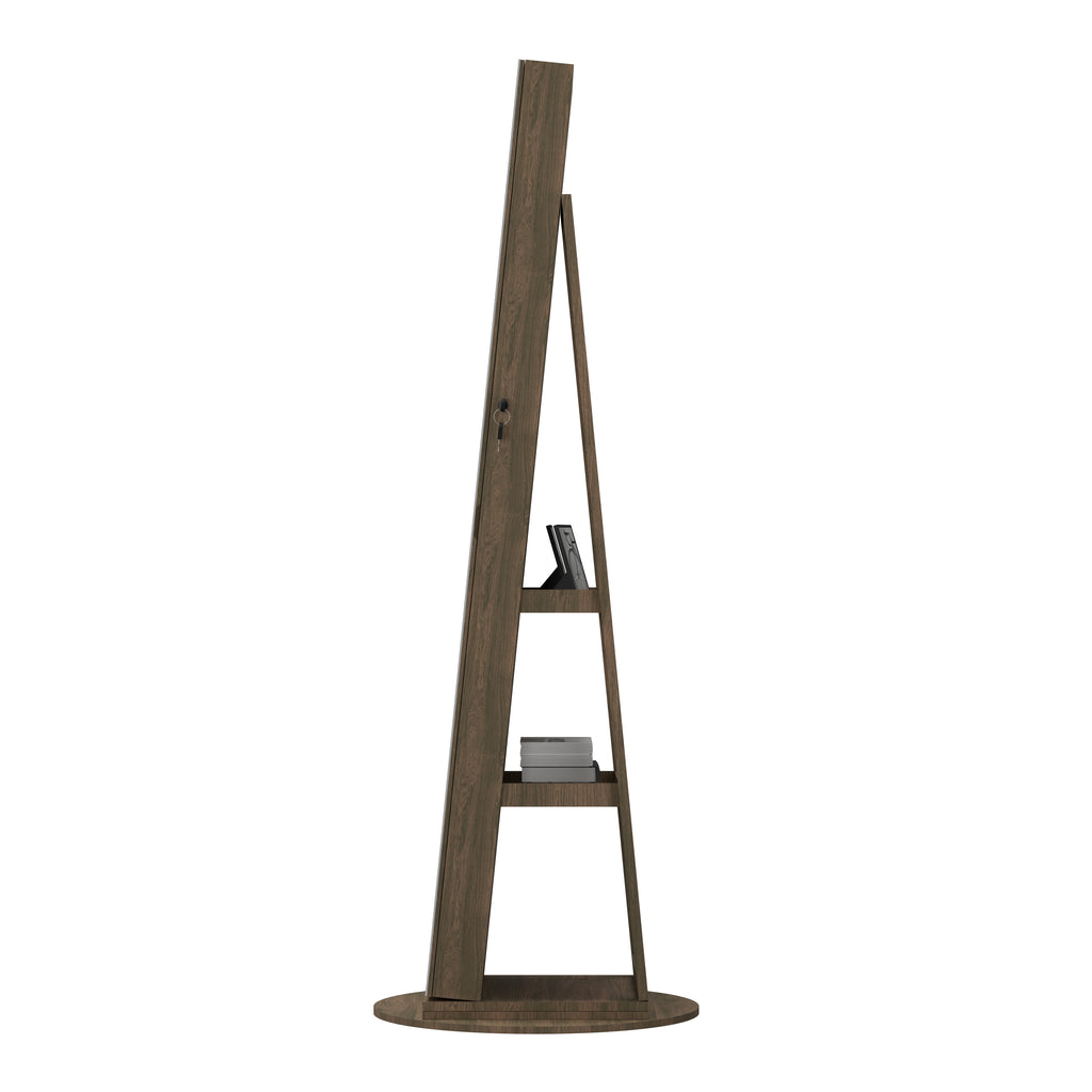 360° Swivel Jewelry Cabinet with Full Length Mirror