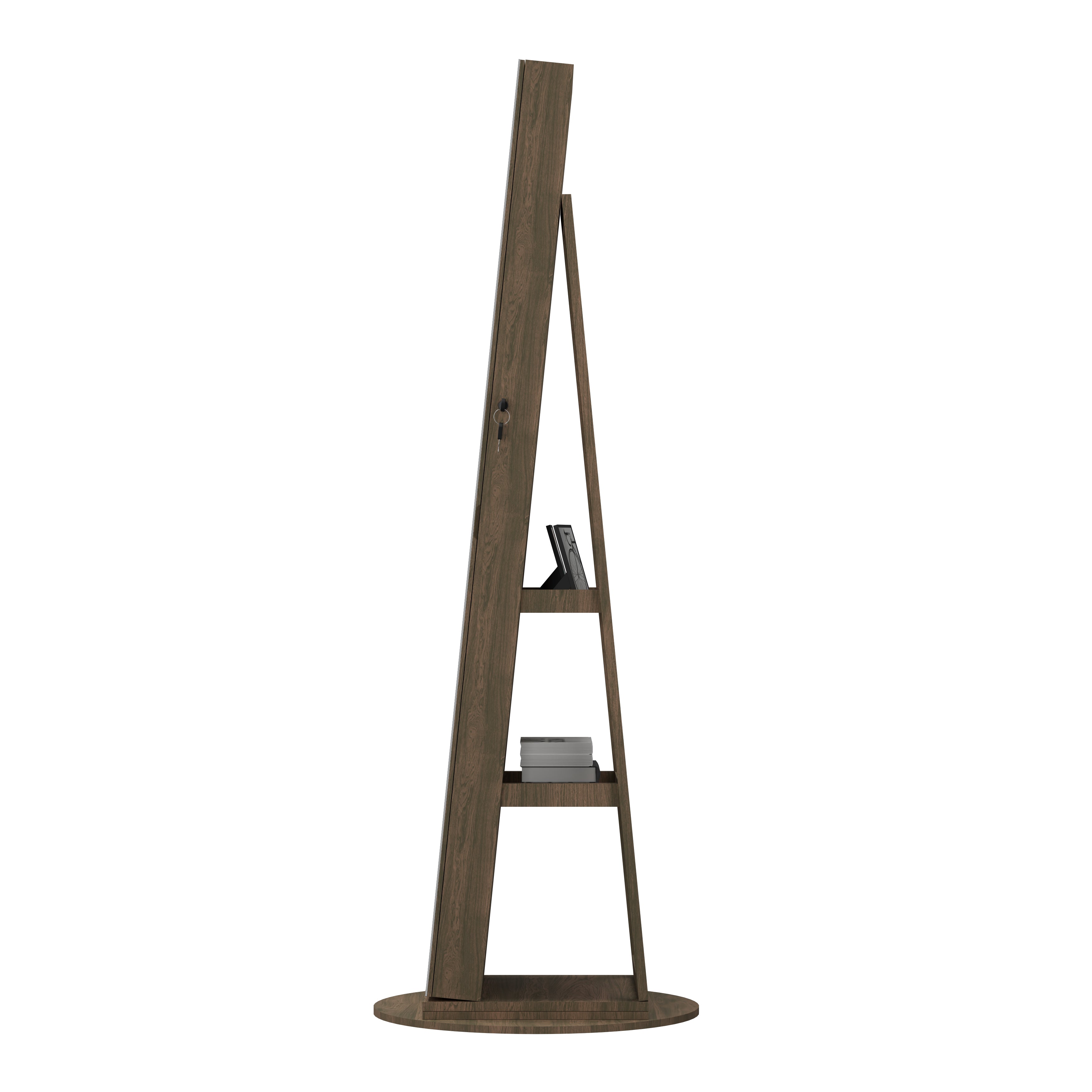 360° Swivel Jewelry Cabinet with Full Length Mirror