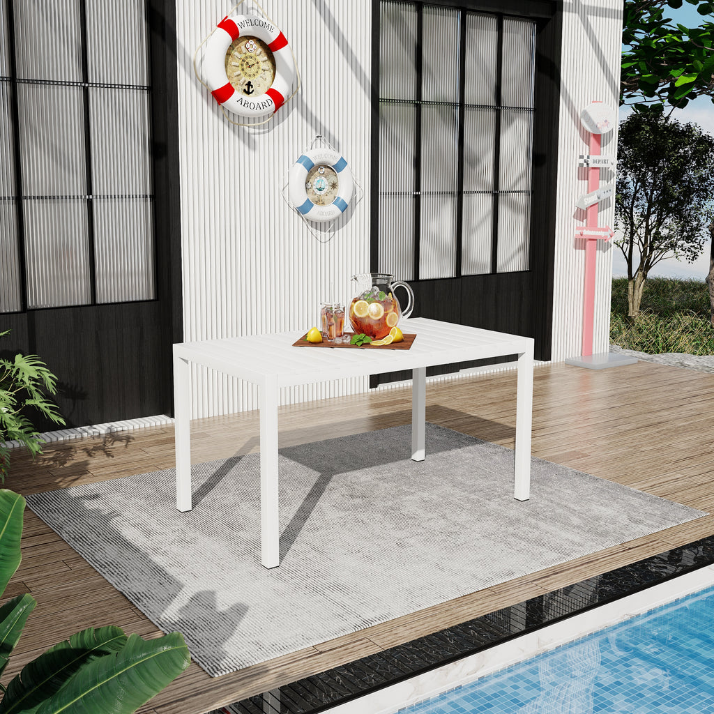 Summer 55 Inch Modern Long Table