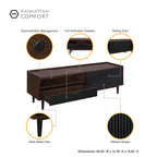 Duane 59" Fluted TV Stand