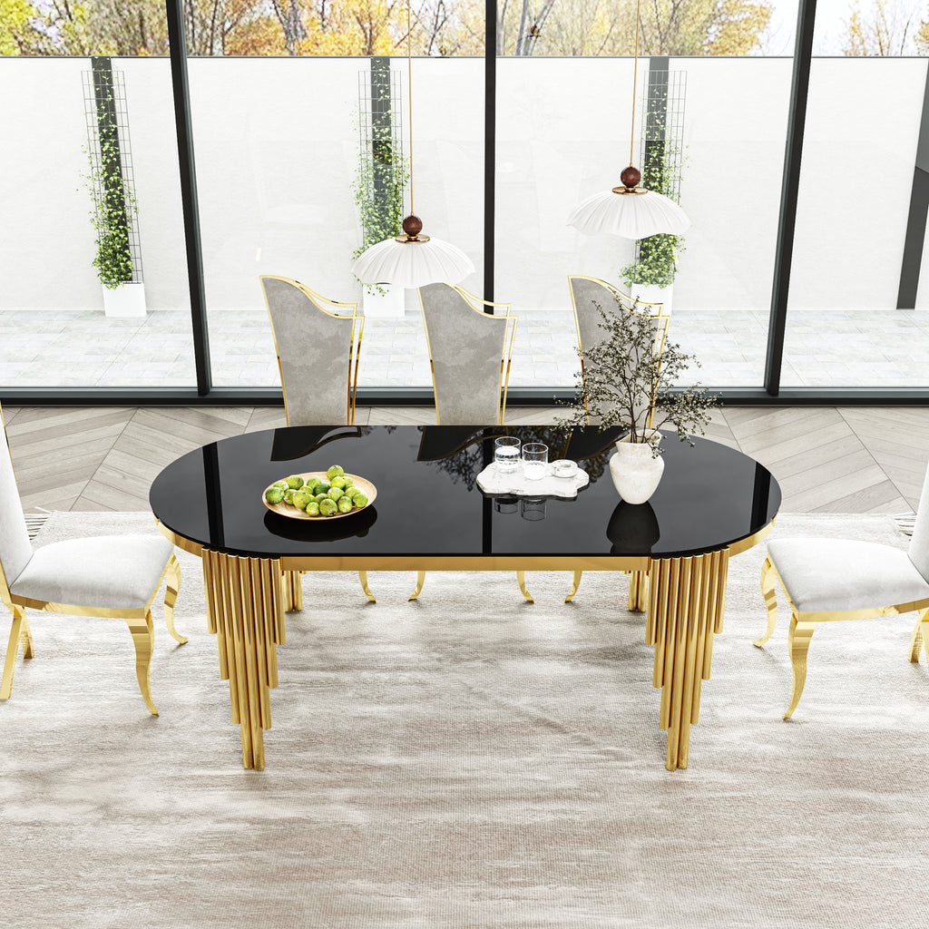 Oval Dining Room Table
