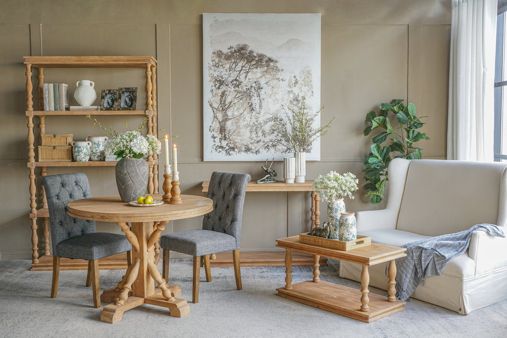 42x32" Round Dining Table