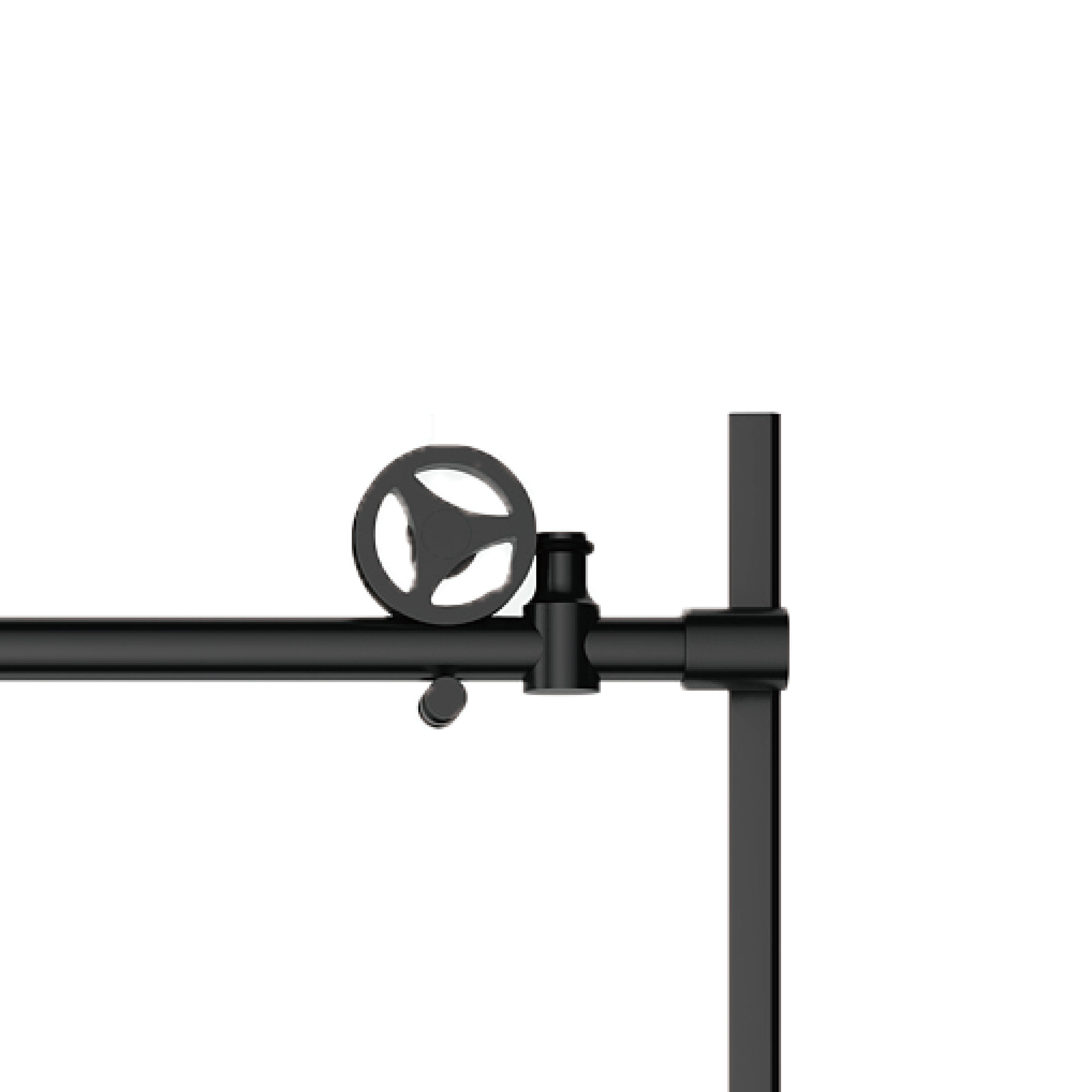 60" W x 76" H Sliding Frameless Shower Door in Matte