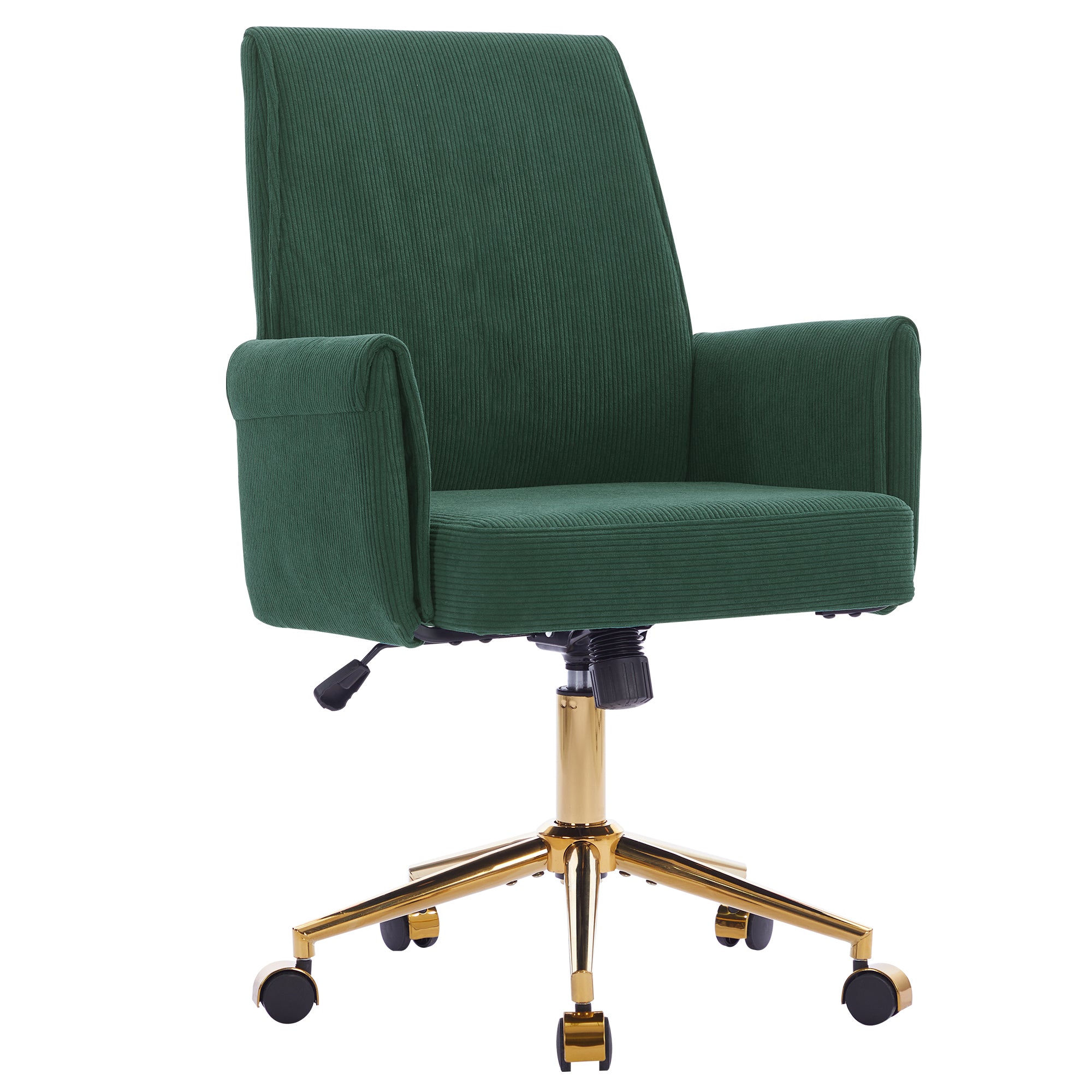 Mid-Back Liftable Office Chair in Green