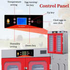 1000-Egg Commercial Cabinet Incubator