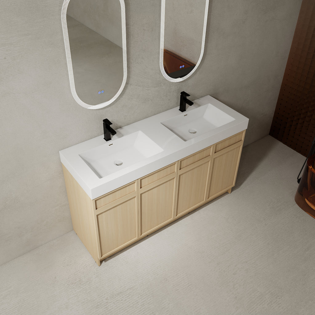 60" Freestanding Bathroom Vanity