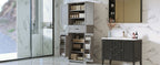 Bathroom Storage Cabinet with Multi-Functional Storage Space
