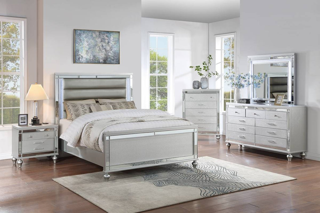 Bedroom Furniture Modern Queen Size Bed Set