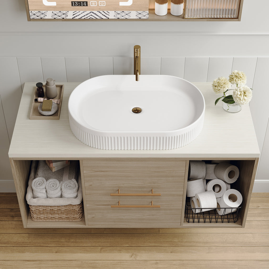 22.8-In Vessels Bathroom Vanity