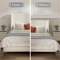 Harper Tall Headboard Upholstered Bed